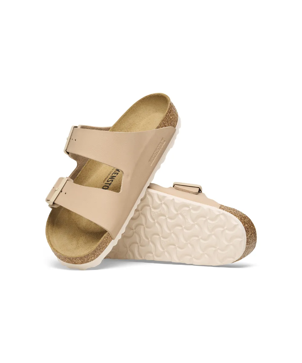 BIRKENSTOCK ARIZONA NARROW FIT IN NEW BEIGE