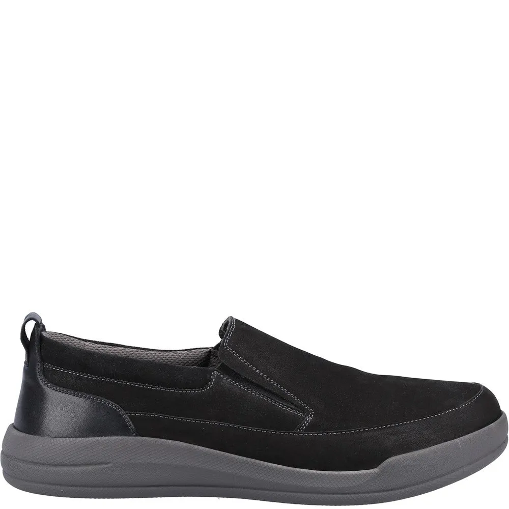 Black Eamon Slip-On Shoes