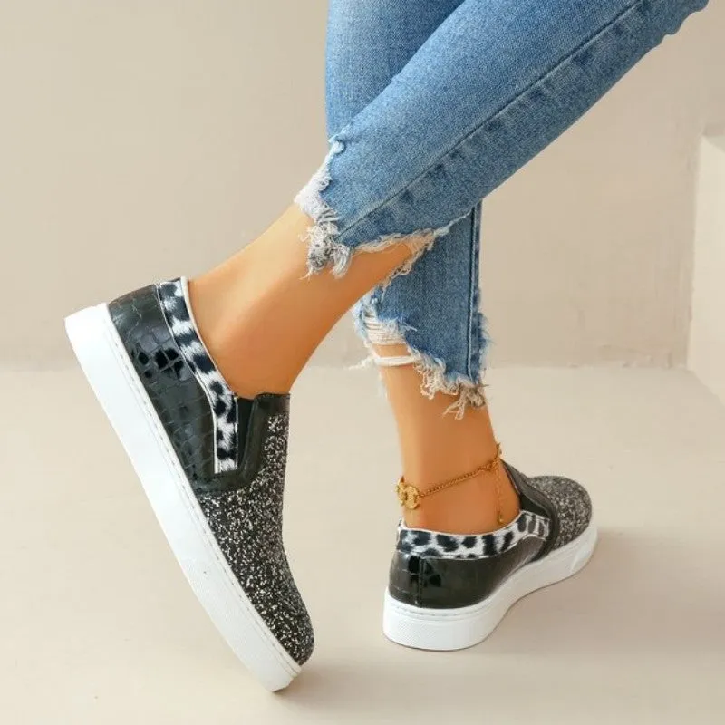 Casual Patchwork Round Comfortable Out Door Flats Shoes