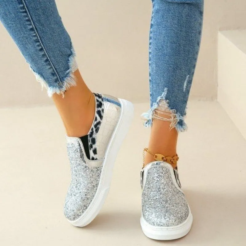 Casual Patchwork Round Comfortable Out Door Flats Shoes