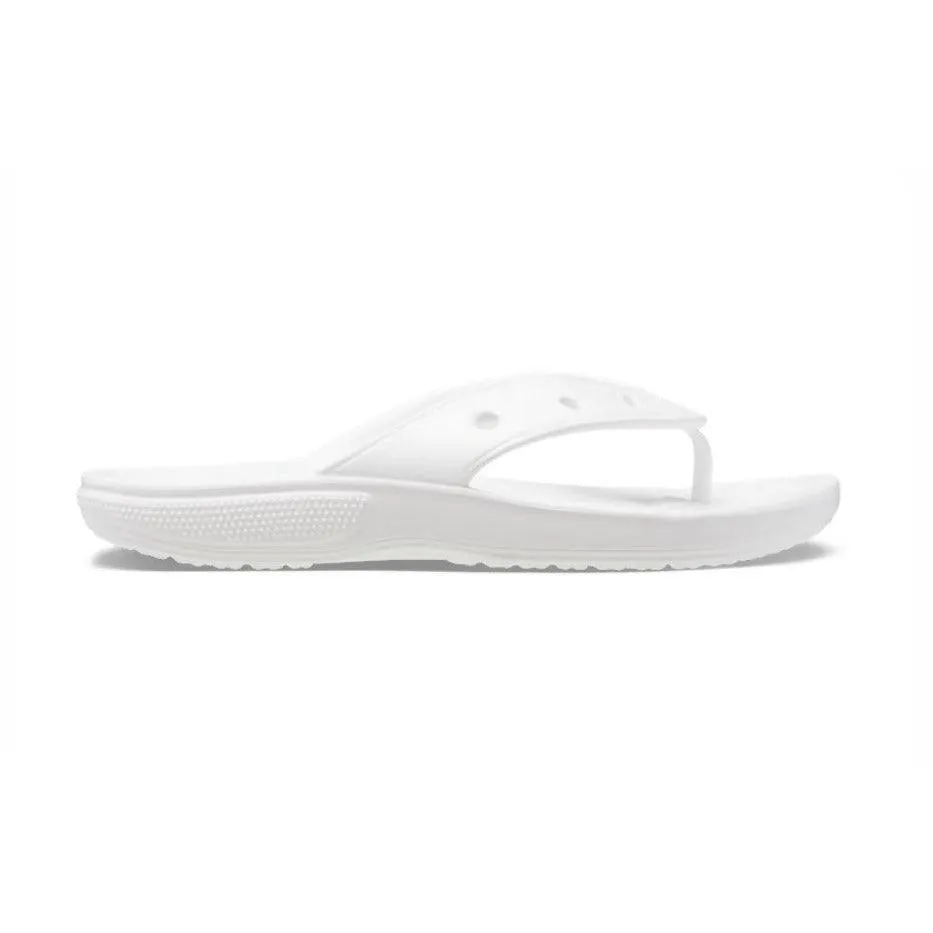 Crocs Womens Sandal Classic Flip White