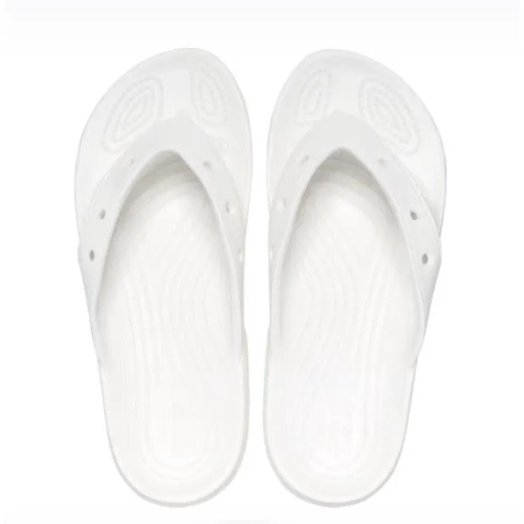 Crocs Womens Sandal Classic Flip White