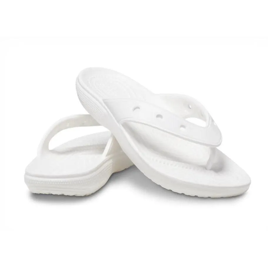 Crocs Womens Sandal Classic Flip White