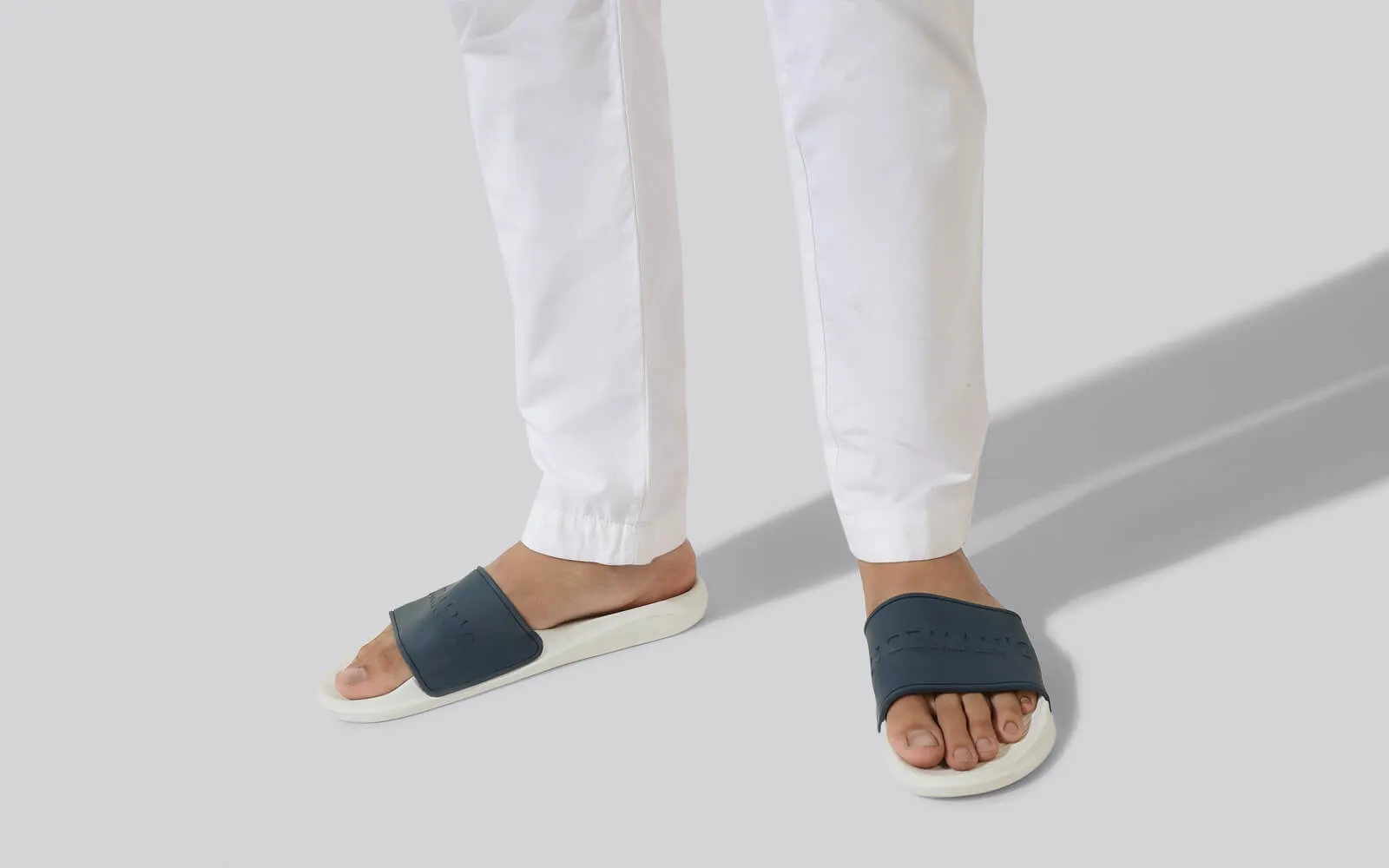 De-Stress Slides : White-Blue