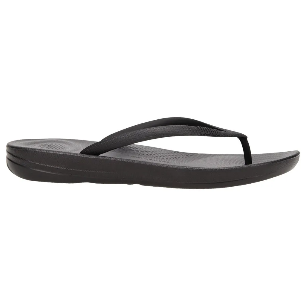 FitFlop Iqushion Rubber Women's Toe Post Sandals