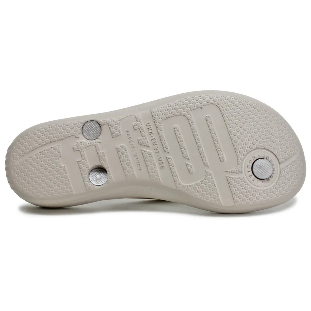 FitFlop Iqushion Rubber Women's Toe Post Sandals