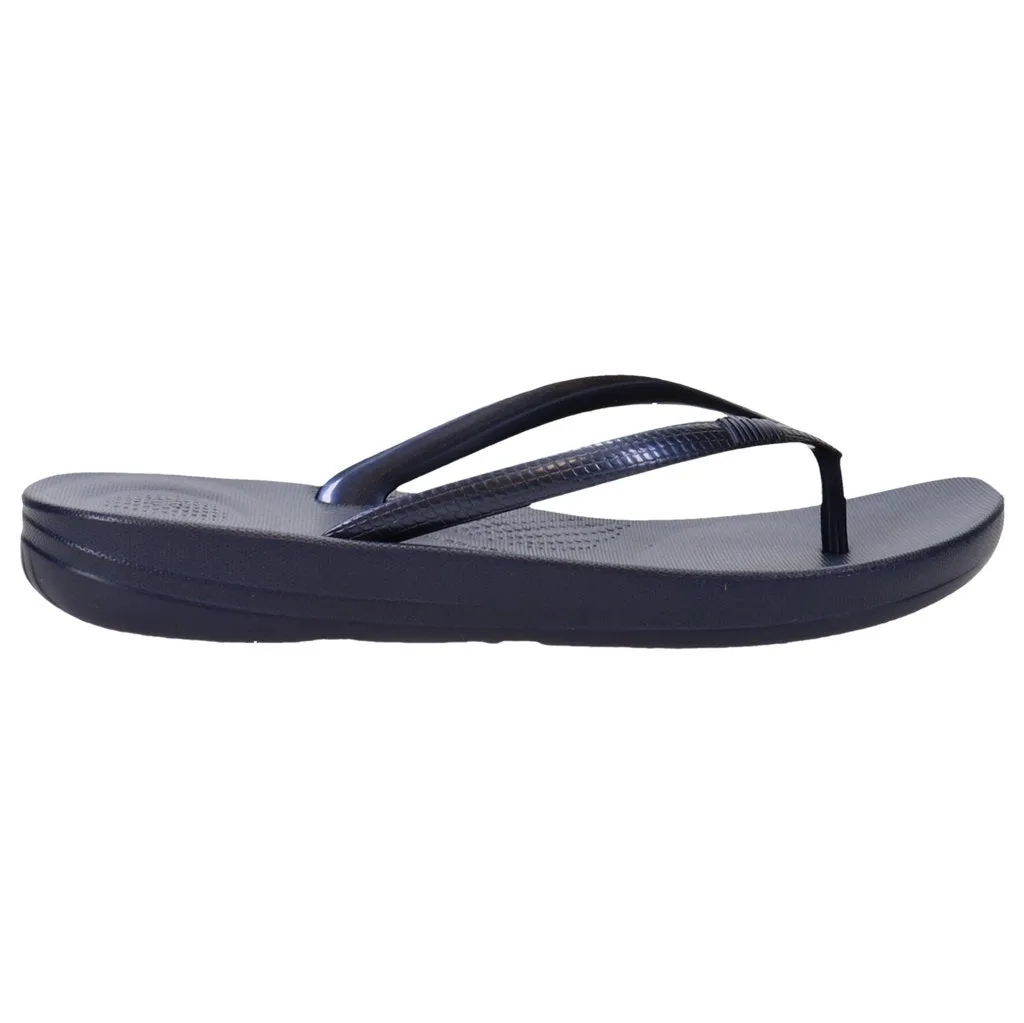 FitFlop Iqushion Rubber Women's Toe Post Sandals