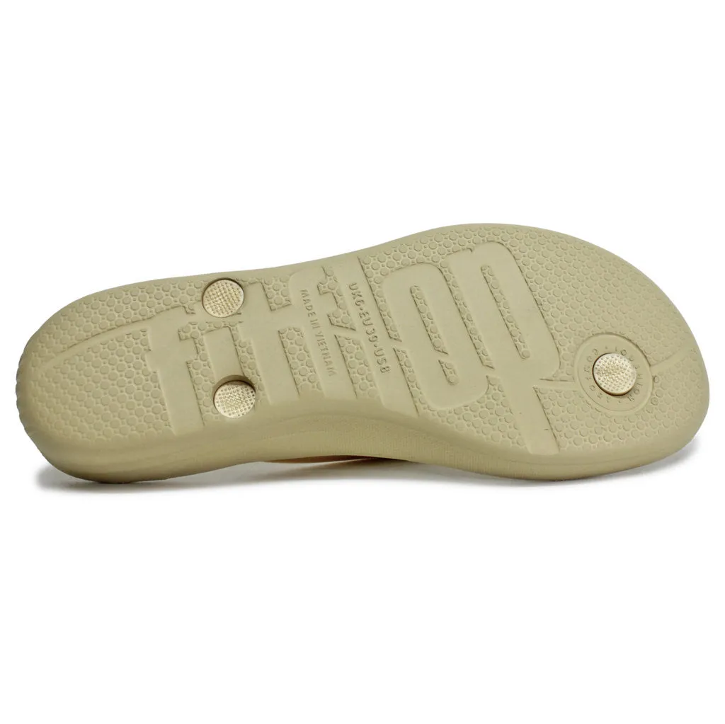 FitFlop Iqushion Rubber Women's Toe Post Sandals