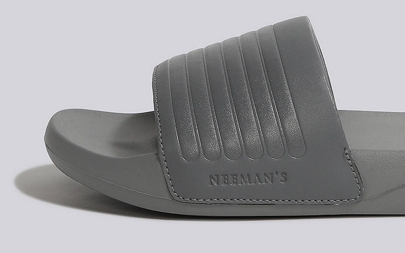 FootBed Slides for Men : Grey