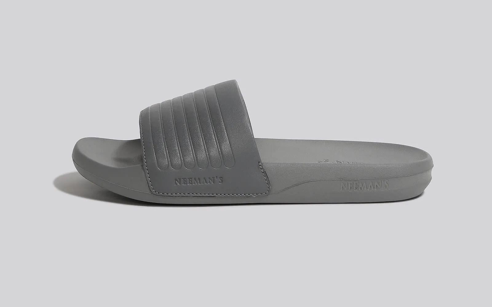 FootBed Slides for Men : Grey