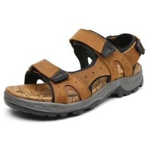 Genuine Leather Comfortable Summer Outdoor Beach Sandals