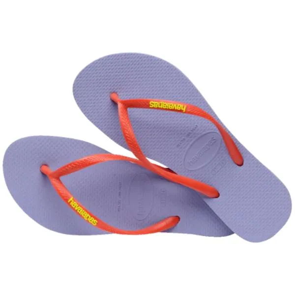 HAVAIANAS - Ladies Slim Logo Pop-Up Flip Flops