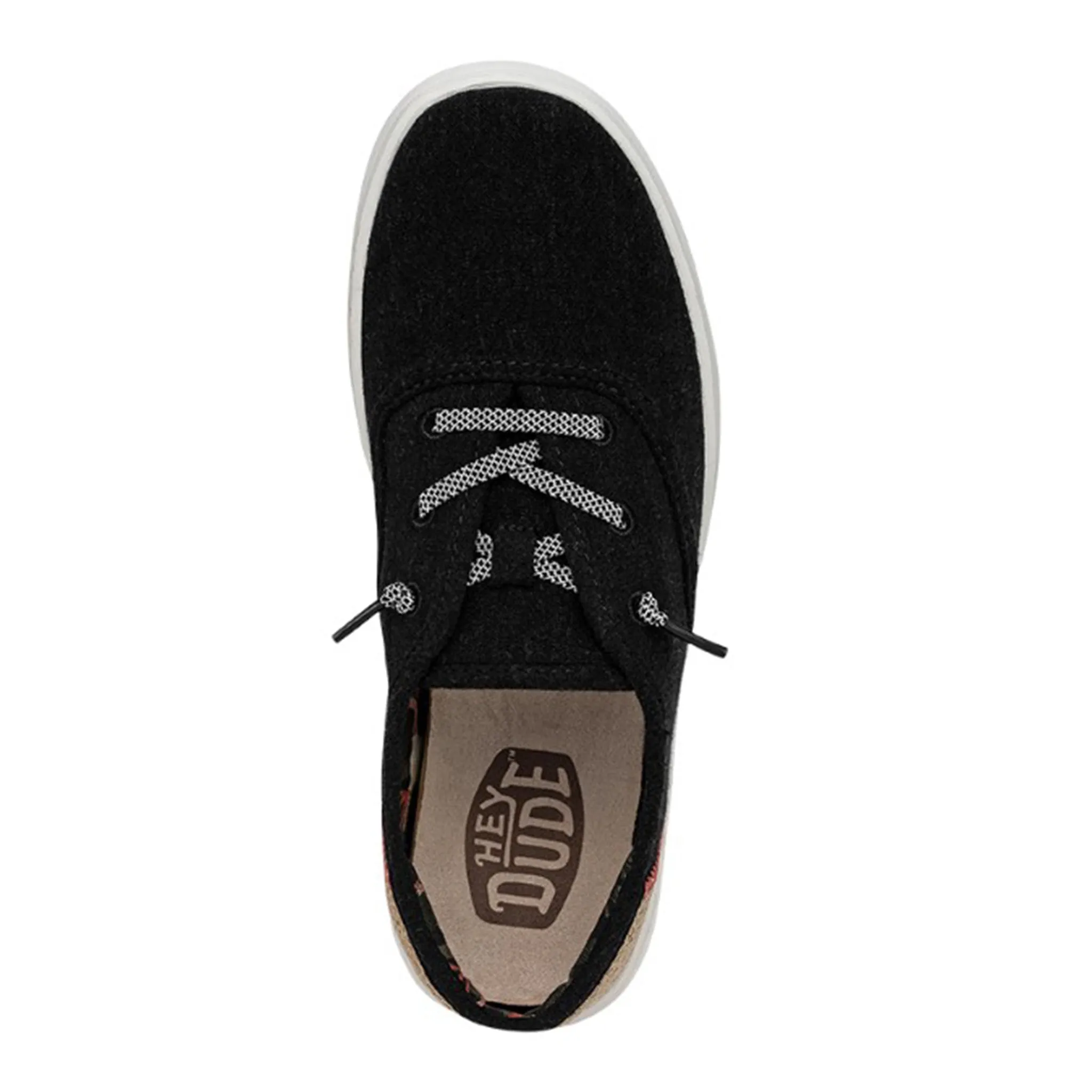 Hey Dude Women's Conway Craft Linen Black