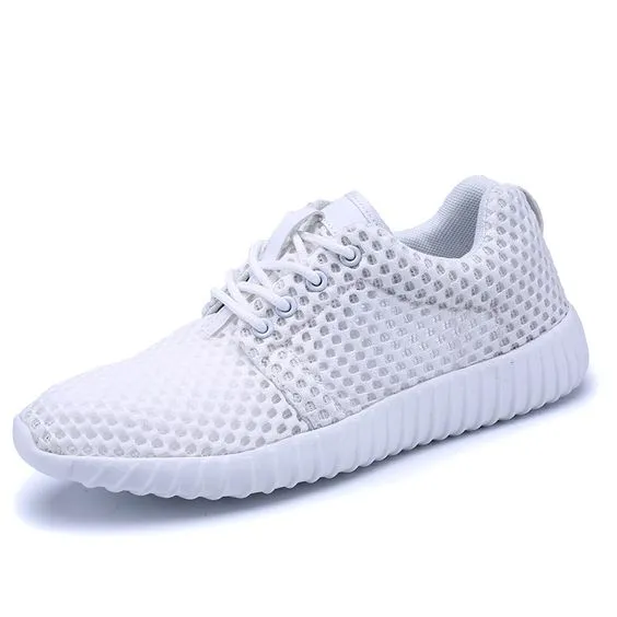 Hollow Out FlyKnit Breathable Sneakers