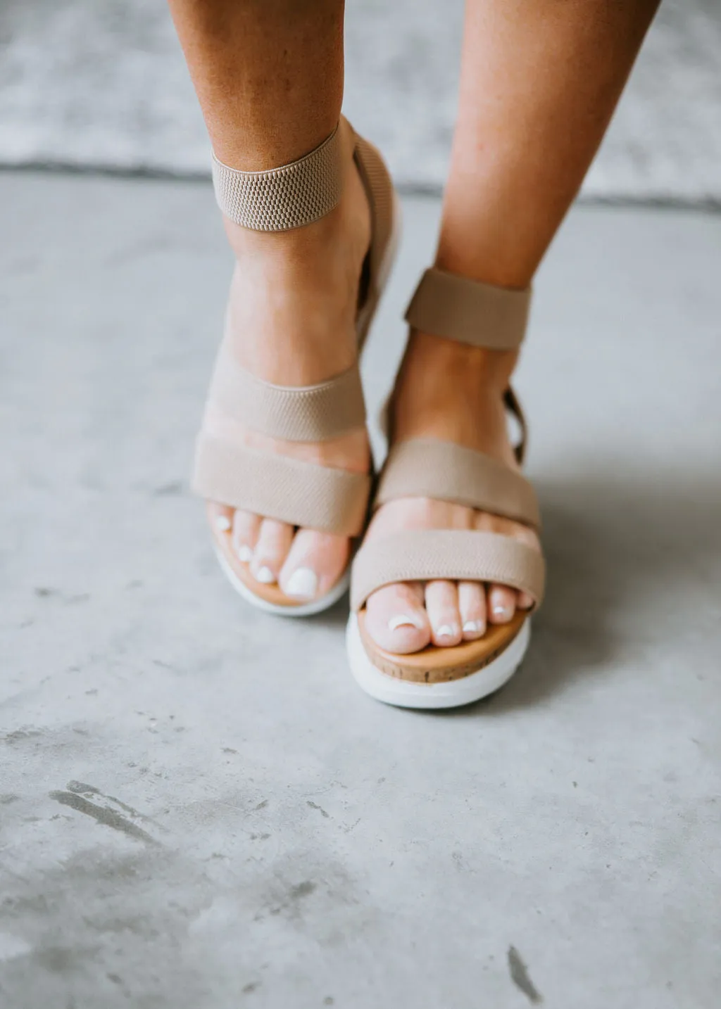 Lead the Way Platform Sandal