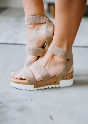 Lead the Way Platform Sandal