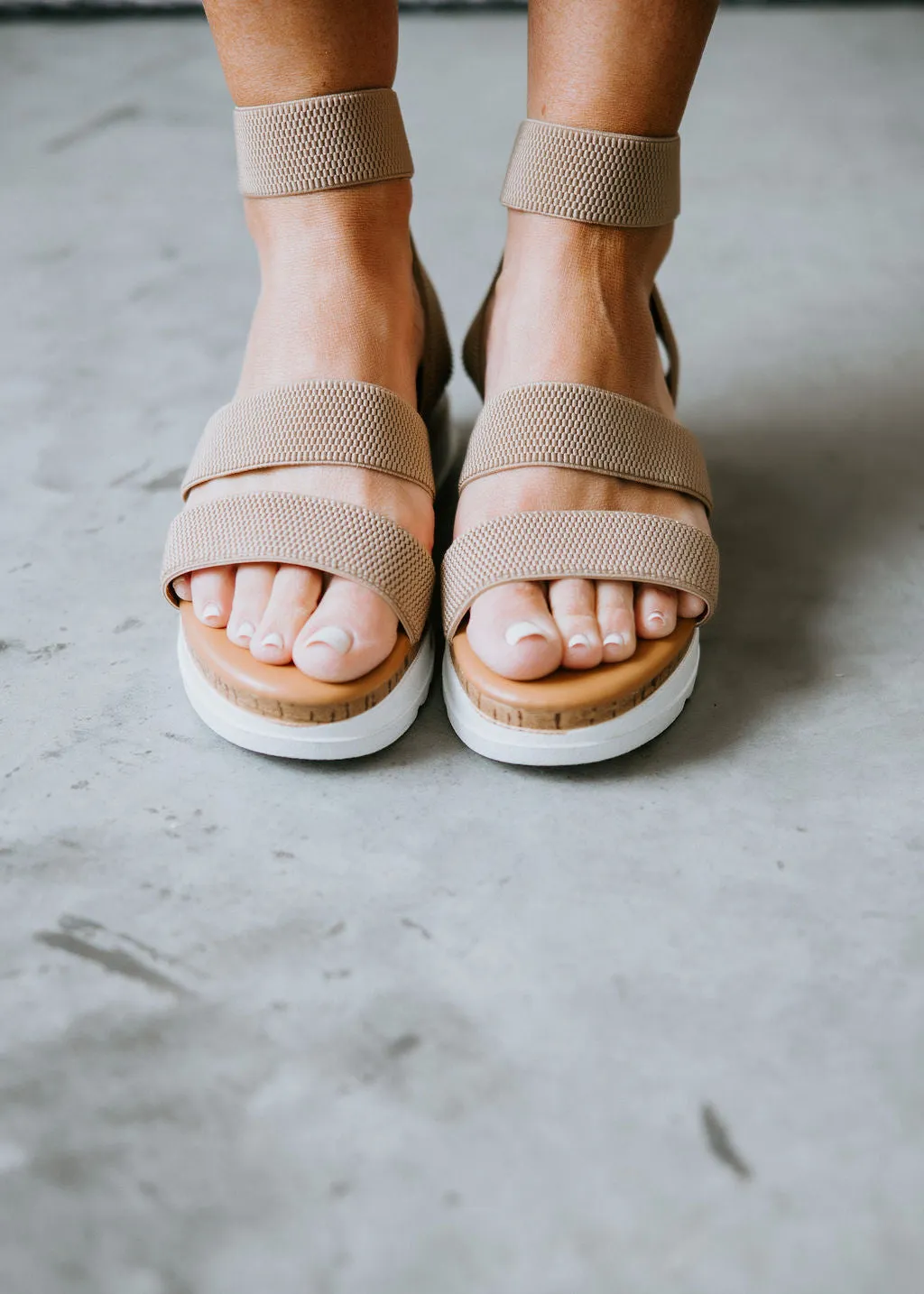 Lead the Way Platform Sandal