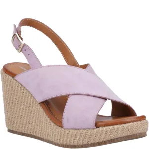 Lilac Perrie Wedge Sandals