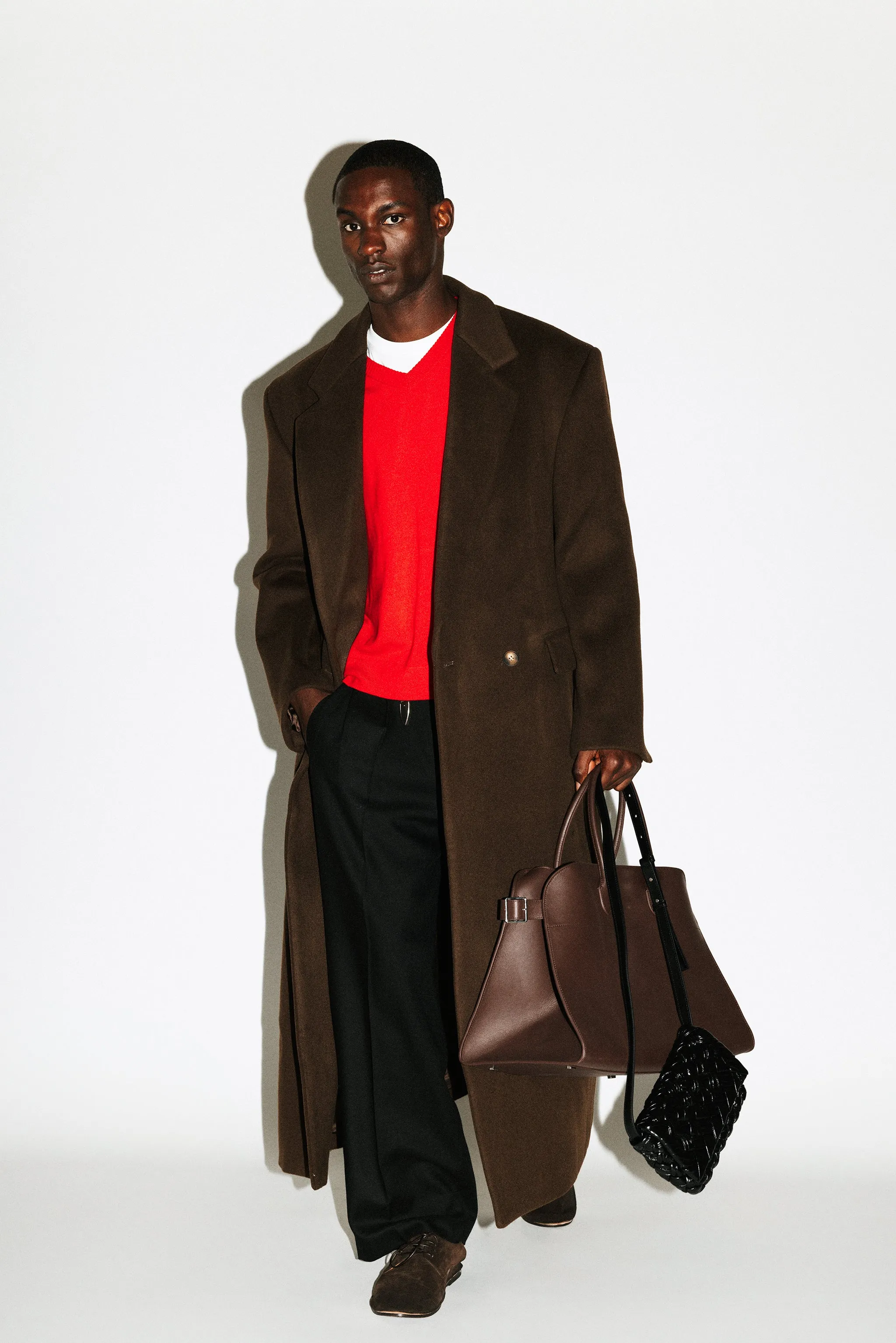 Manhattan Oversized Overcoat  |  Chocolate Brown