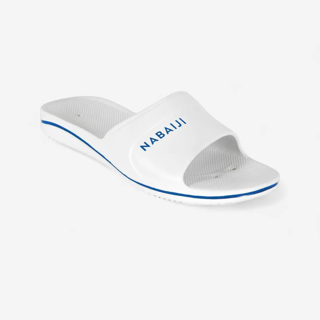 MEN'S POOL SLIDES 100 PLUS WHITE