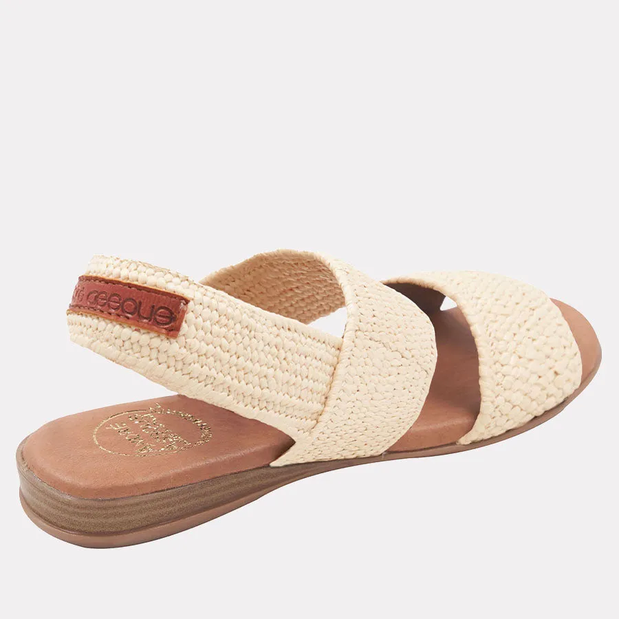 Nigella Stretch Raffia Featherweights™ Sandal