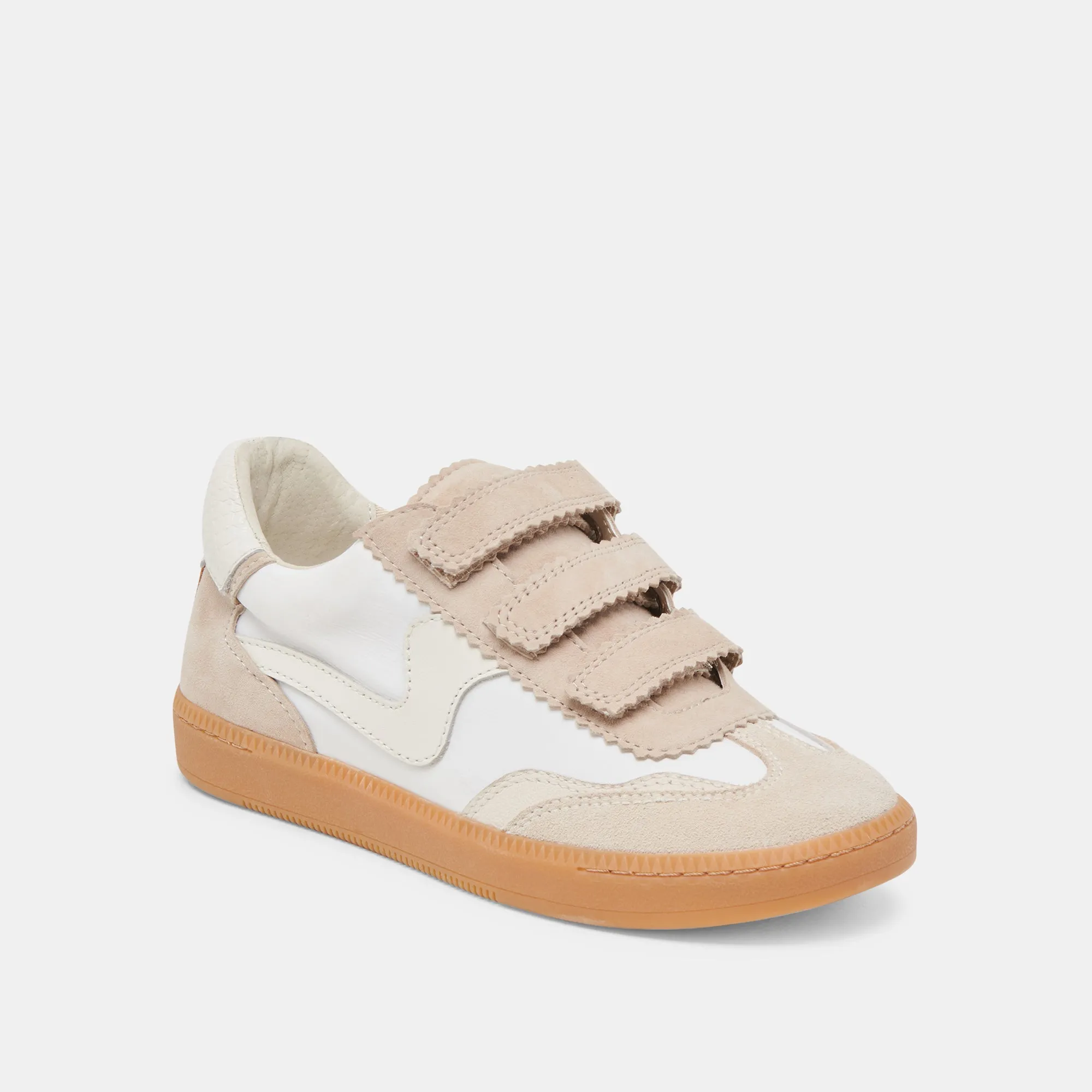 NOTICE VELCRO SNEAKERS IVORY MULTI NYLON