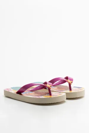 Princess Tiana Flip Flop Pink