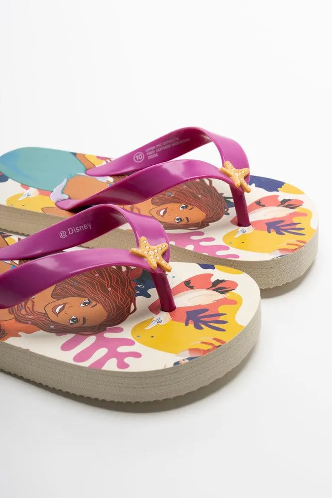 Princess Tiana Flip Flop Pink