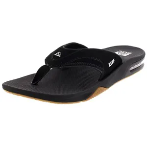 Reef Fanning Flip Flops  - Black/Silver