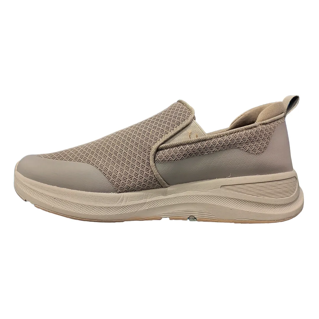 Skechers Arch Fit Slip-In Beige – Orthopedic Memory Foam Sneakers w/ Slip-On Design | Men’s & Women’s Lightweight Shoes for Walking, Work & Casual Wear | Royal Trend Pakistan