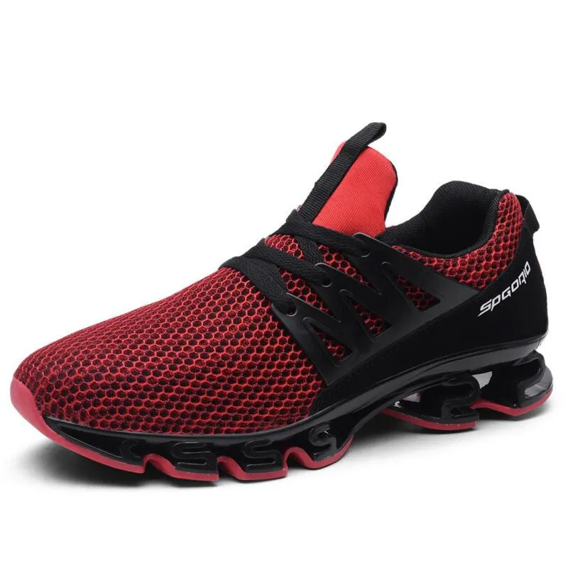 Spring Men Casual Sneakers Breathable Mesh Couples Trainers Shoes Non-slip Outdoor Athletics Men Walking Shoes Size 36-48