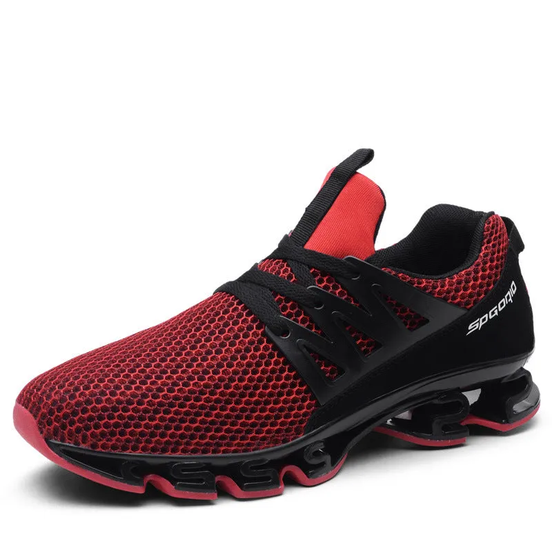 Spring Men Casual Sneakers Breathable Mesh Couples Trainers Shoes Non-slip Outdoor Athletics Men Walking Shoes Size 36-48