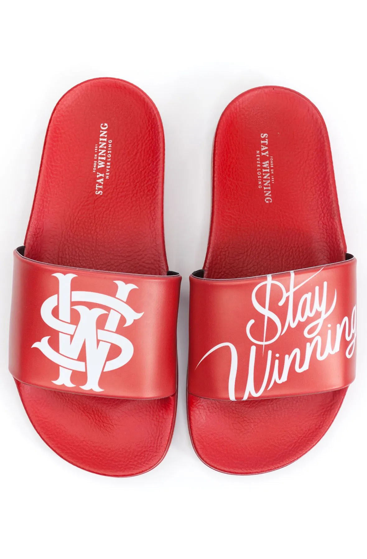 Stay Winning SW Red Slides