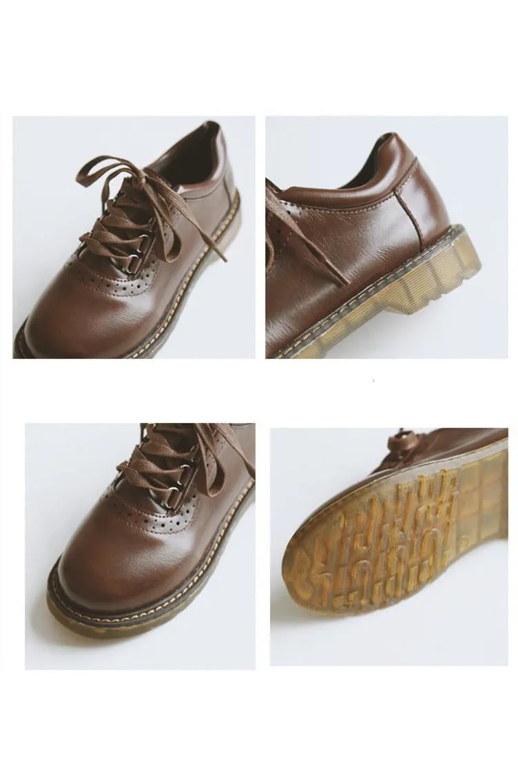 Vintage Oxford Shoes For Women