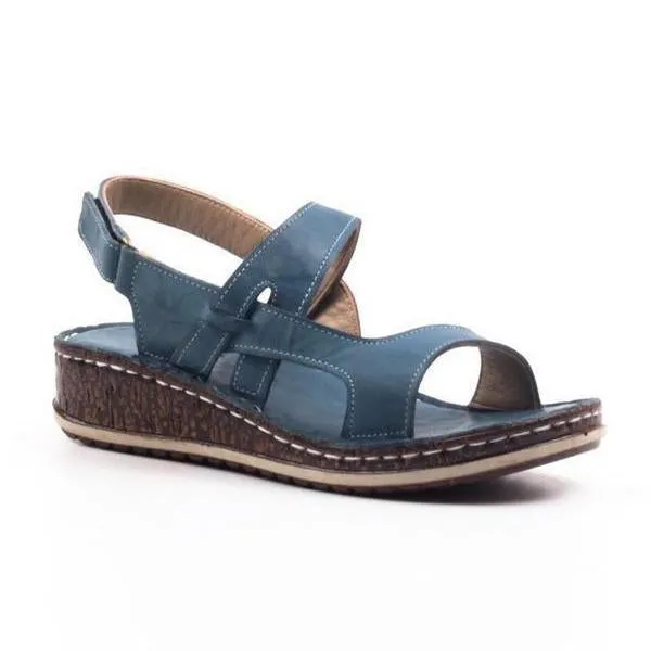 Women's Casual Velcro Wedge Sandals 84067282S