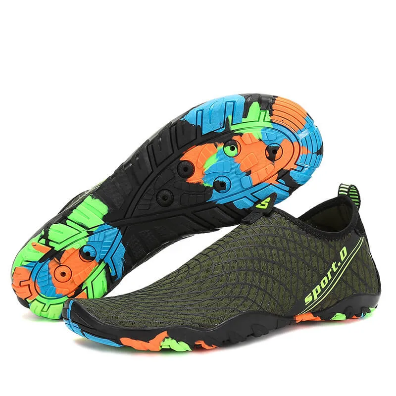 Women's Men's Water Shoes Quick-Drying Water Barefoot Swimming Non-Slip Surf Shoes Beach Pool Diving