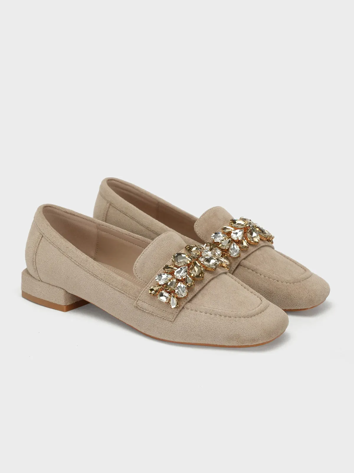 Womens "AVALOS" Comfy Slip On Ballerinas